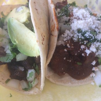 Tacodeli - Carne Asada (left) Pollo Mole (Right) - Breakfast & Brunch Near Me - Austin, Texas Tacodeli - Carne Asada (left) Pollo Mole (Right) - Breakfast & Brunch Near Me - Austin, Texas