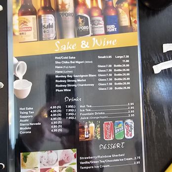 O’A Sushi - Menu - Sushi Bars Near Me - Reno, Nevada