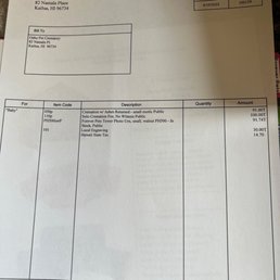 My bill