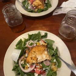 Silver Creek Grille - Salmon salads, cajun style