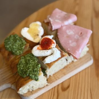 Mattarello Cooking Lab - Assorted foccacia - Italian Near Me - San Diego, California