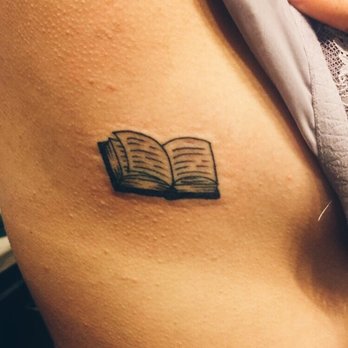 Death Or Glory - When you're an English major who needs to take a book with you everywhere you go and now I can - Tattoo Near Me - Dallas, Texas
