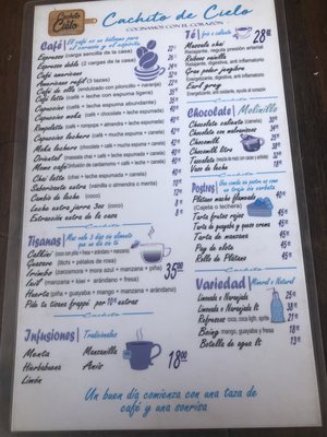 Menu photo 2 Cachito De Cielo Guadalajara, JAL Menu photo 2 Cachito De Cielo Guadalajara, JAL