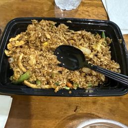 Chicken fried rice Chicken fried rice