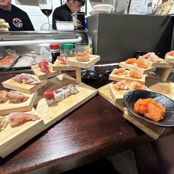 Sun Sushi - Bluefin Tuna Stepper/ Salmon Stepper - Japanese Near Me - Santa Barbara, California