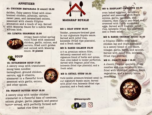 Menu photo 3 Masarap Cafe West Hollywood, CA