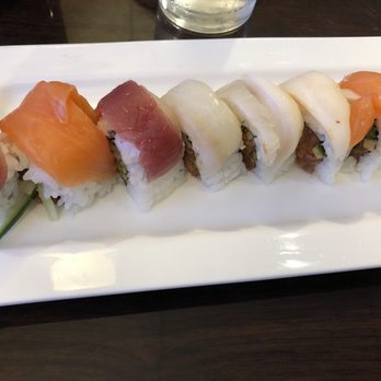 Matsuri - Spicy rainbow roll - Japanese Near Me - Vallejo, California Matsuri - Spicy rainbow roll - Japanese Near Me - Vallejo, California