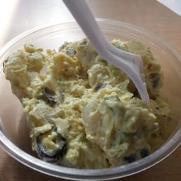 Homemade potato salad