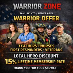 Warrior Zone - Local hero discount