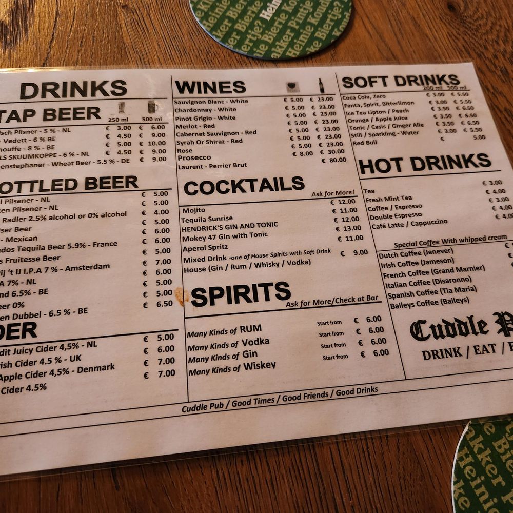 Cuddle Pub - Drink menu - Gastropubs Near Me - Amsterdam, New Hampshire Cuddle Pub - Drink menu - Gastropubs Near Me - Amsterdam, New Hampshire