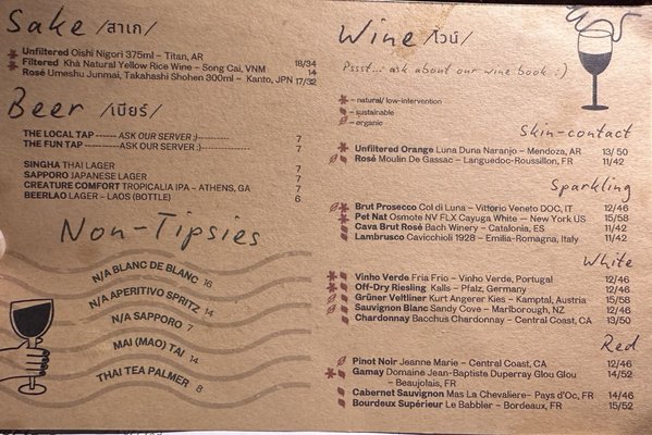 Menu photo 8 Tipsy Thaiger Roswell, GA