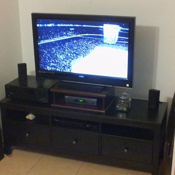 IKEA - Close-up of the Hemnes entertainment center - Furniture Stores Near Me - Tampa, Florida