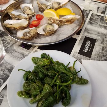 Ramblero - Oysters and peppers - Seafood Near Me - Barcelona, B