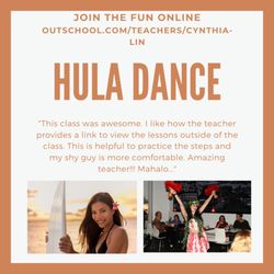 DC Hippodrome Variety Show Entertainment - Hula Dance for kids online. Virtual hula class