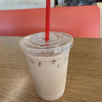 Grand Donuts - iced coffee - Donuts Near Me - La Verne, California