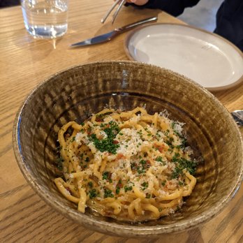 Ernest - Lo Mein - Uni Carbonara - handmade chewy noodle fun - New American Near Me - San Francisco, California Ernest - Lo Mein - Uni Carbonara - handmade chewy noodle fun - New American Near Me - San Francisco, California