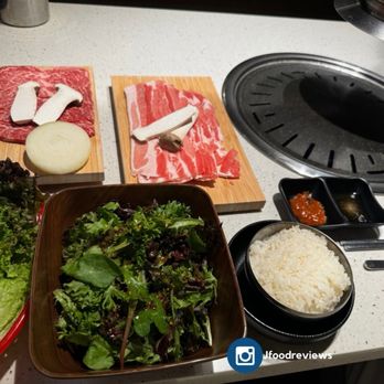 Galbi Korean BBQ Kingsway - Salad , rice and sauces - Korean Near Me - Burnaby, British Columbia Galbi Korean BBQ Kingsway - Salad , rice and sauces - Korean Near Me - Burnaby, British Columbia