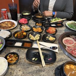 Start of the game...lunch special...
