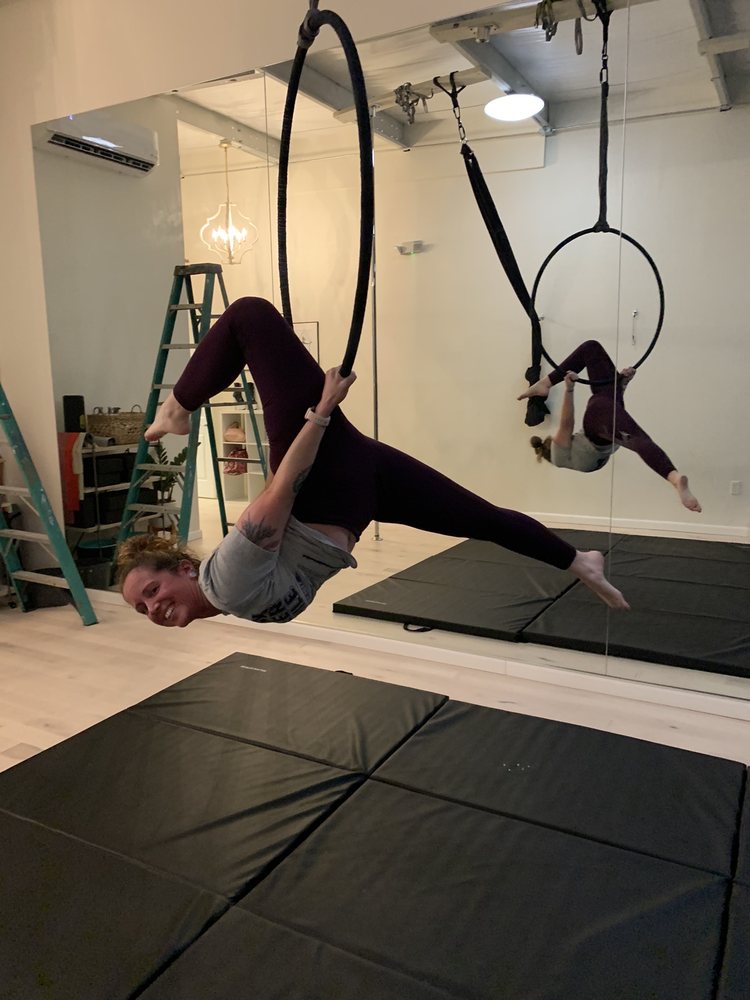 Twisted Aerial Fitness Image