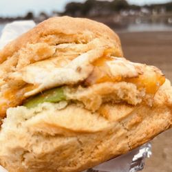 Butter Ur Biscuit - Avocado, Egg and Cheese Biscuit