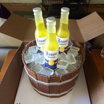 Sugar Studio - Beer Bucket birthday cake - Bakeries Near Me - Sherman Oaks, California