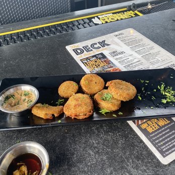 Oak & Stone - FRIED PICKLES O&S.. greasy and the breading falling off - Pizza Near Me - Bradenton, Florida Oak & Stone - FRIED PICKLES O&S.. greasy and the breading falling off - Pizza Near Me - Bradenton, Florida