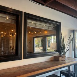 Counter seating.
