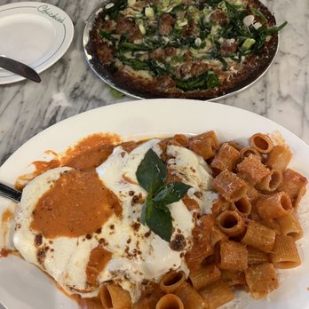 Chickie’s - Rigatoni and sausage and broccoli rabe pizza - Italian Near Me - Jersey City, New Jersey Chickie’s - Rigatoni and sausage and broccoli rabe pizza - Italian Near Me - Jersey City, New Jersey
