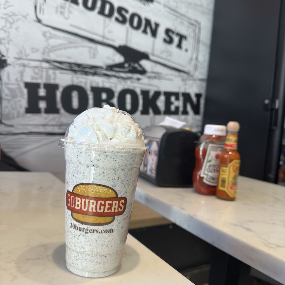 30 Burgers - Hoboken - Oreo Medium Milk Shake - Burgers Near Me - Hoboken, New Jersey 30 Burgers - Hoboken - Oreo Medium Milk Shake - Burgers Near Me - Hoboken, New Jersey