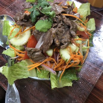 Thai Thai Cuisine - Beef Salad - Thai Near Me - Corona, California Thai Thai Cuisine - Beef Salad - Thai Near Me - Corona, California