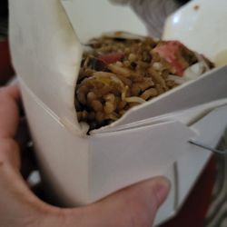 Panda Restaurant - Takeout containers are filled VERY well