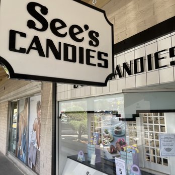 See's Candies - a sign for a store - Chocolatiers & Shops Near Me - Santa Rosa, California