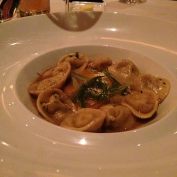 Michael Mina - Fennel tortellini with a cotrus brown butter sauce - New American Near Me - Las Vegas, Nevada Michael Mina - Fennel tortellini with a cotrus brown butter sauce - New American Near Me - Las Vegas, Nevada