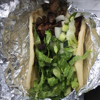 Gyro King - Lamb Gryo w/ sauce on the side (5/5) - Food Trucks Near Me - Houston, Texas Gyro King - Lamb Gryo w/ sauce on the side (5/5) - Food Trucks Near Me - Houston, Texas