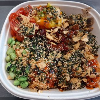 Omee J 2 - Shrimp And Beef Spring Mix Bowl - Korean Near Me - San Jose, California Omee J 2 - Shrimp And Beef Spring Mix Bowl - Korean Near Me - San Jose, California