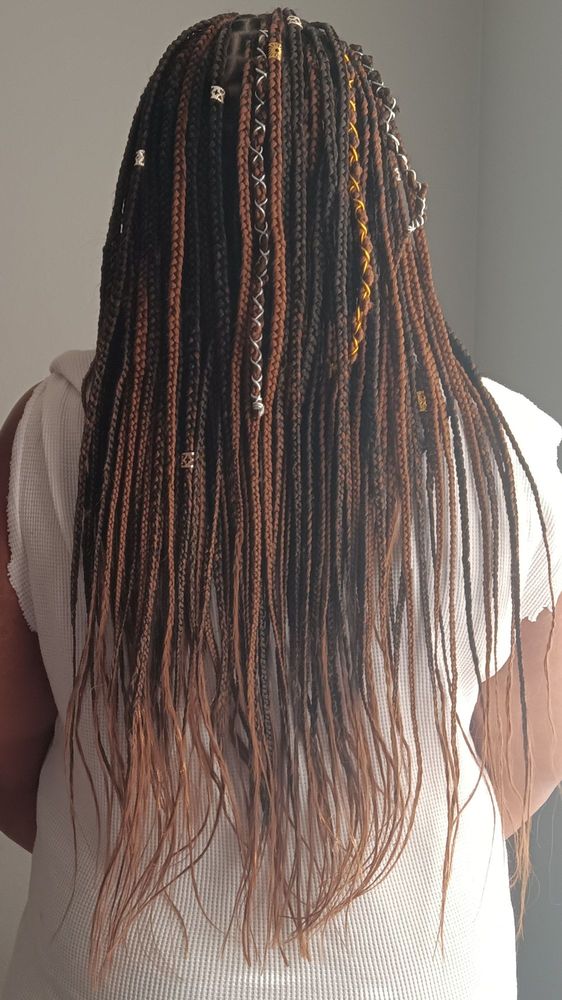 Luxury African Hair Braiding Logo