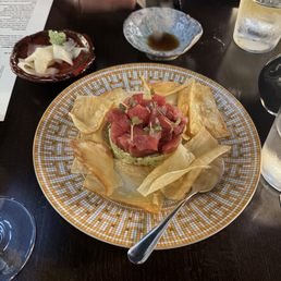 Tuna guacamole Tuna guacamole