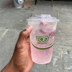 Photo of Outdated an Antique Cafe - Kingston, NY, United States. Housemade Orchid Soda