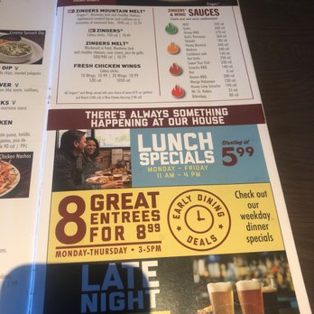 Miller's Ale House - Menu - Sports Bars Near Me - Murfreesboro, Tennessee
