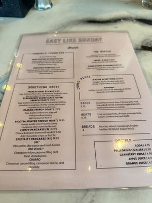 Menu photo 3 Easy Like Sunday Charlotte, NC Menu photo 3 Easy Like Sunday Charlotte, NC