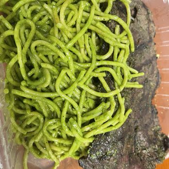 Mr Pollo - Tallarin Verde con bistek - Peruvian Near Me - West Covina, California