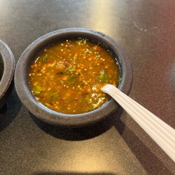 Taqueria Coral Mexicana - Best molcajete salsa!