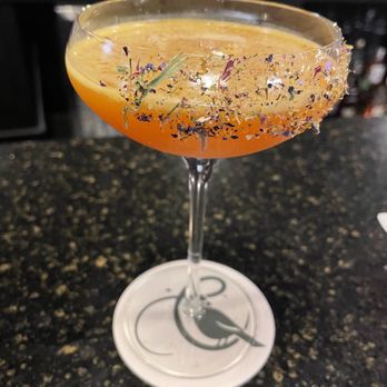 Cardinal - Ayurveic sour with turmeric infused gin - New American Near Me - Atlantic City, New Jersey Cardinal - Ayurveic sour with turmeric infused gin - New American Near Me - Atlantic City, New Jersey