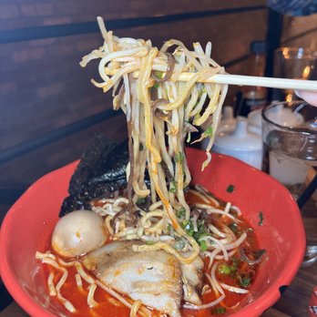 JINYA Ramen Bar - Fishers - Premium Tonkotsu Red* - Ramen Near Me - Fishers, Indiana