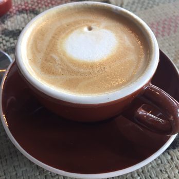Macondo Coffee Roasters - Almond milk Cappuccino - Coffee & Tea Near Me - Doral, Florida Macondo Coffee Roasters - Almond milk Cappuccino - Coffee & Tea Near Me - Doral, Florida