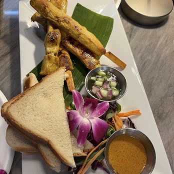 Prainam Thai Restaurant - Chicken satay - Thai Near Me - Port Washington, New York Prainam Thai Restaurant - Chicken satay - Thai Near Me - Port Washington, New York