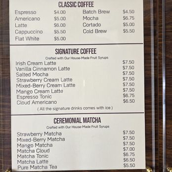 Infusion Lab Coffee - Menu 7/26 - Coffee & Tea Near Me - San Diego, California Infusion Lab Coffee - Menu 7/26 - Coffee & Tea Near Me - San Diego, California