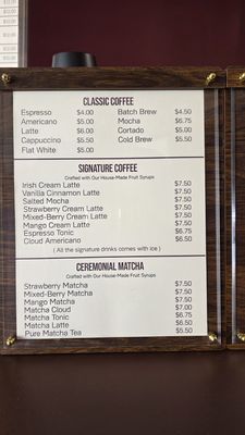 Menu photo 3 Infusion Lab Coffee San Diego, CA Menu photo 3 Infusion Lab Coffee San Diego, CA