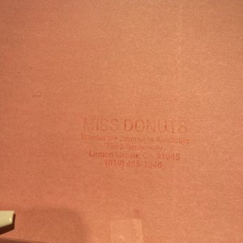Miss Donuts - Donuts Near Me - Lemon Grove, California