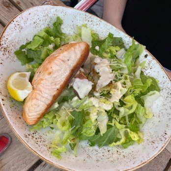 The Craftsman - Salmon Caesar Salad - Coffee & Tea Near Me - Fair Lawn, New Jersey The Craftsman - Salmon Caesar Salad - Coffee & Tea Near Me - Fair Lawn, New Jersey